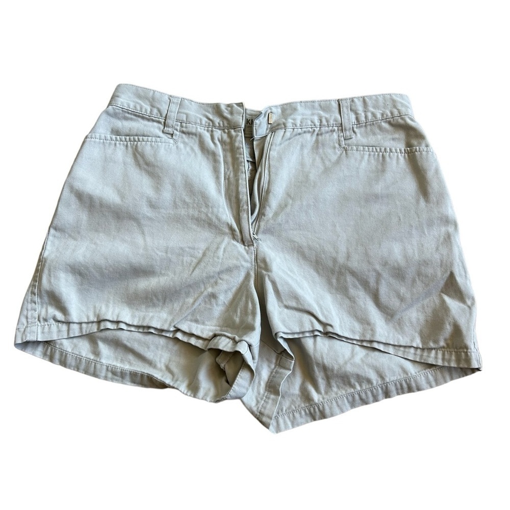 New York & Company White Khaki Shorts Size 8